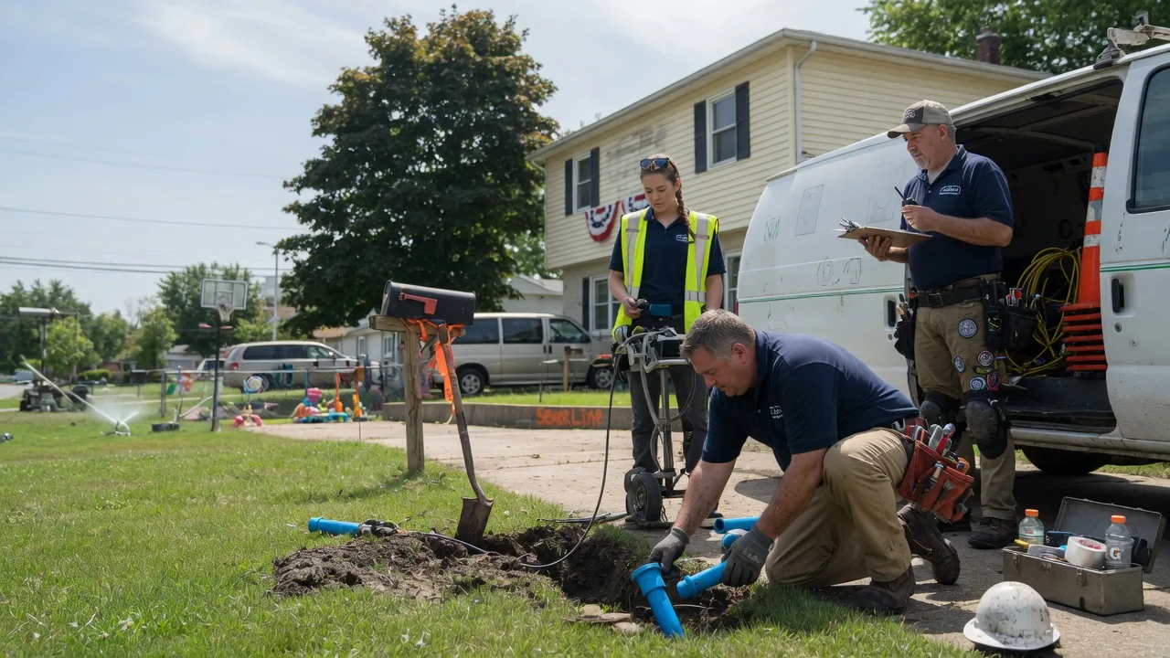 Slab Leak Repair in Industry, IL near me